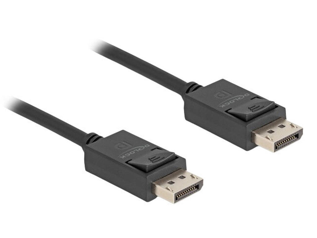 DeLOCK 80491 DisplayPort kabel 1 m Sort