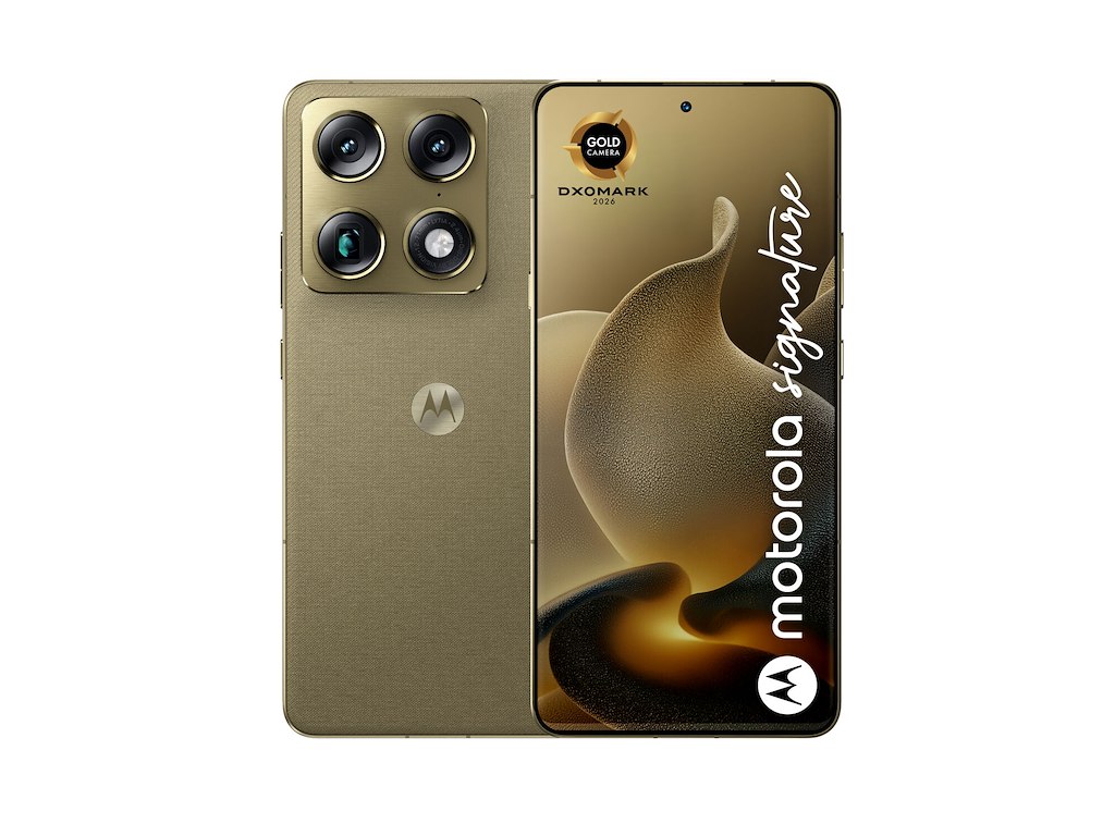 Motorola signature 17,2 cm (6.78") Dual SIM Android 16.0 5G USB Type-C 16 GB 512 GB 5200 mAh Guld