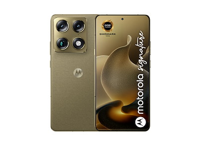 Motorola signature 17,2 cm (6.78") Dual SIM Android 16.0 5G USB Type-C 16 GB 512 GB 5200 mAh Guld