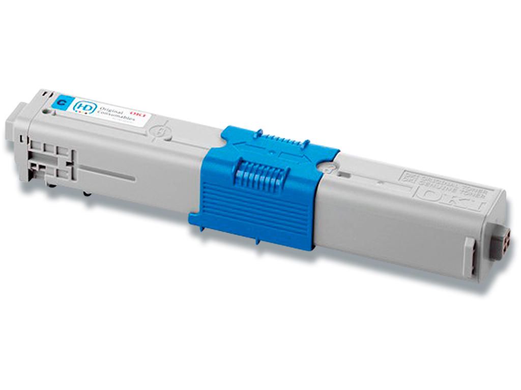 Toner, C310-C330-C500, Cyan-blå, 2.000 sider, OKI 44469706