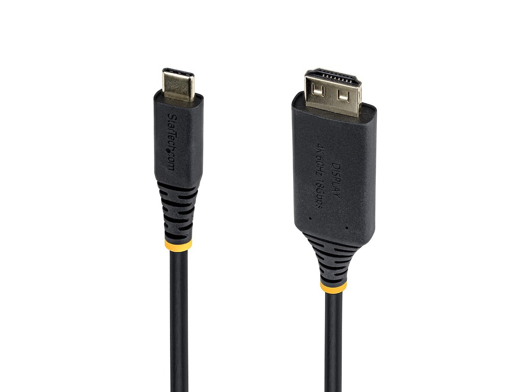 StarTech.com 2M-USBC-HDMI-4K60-G videokabel adapter USB Type-C HDMI Type A (Standard) Sort
