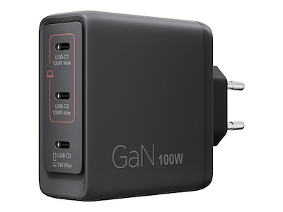 Lenovo G0A6100BEU oplader til mobil enhed Universel Sort Vekselstrøm Hurtig opladning Indendørs