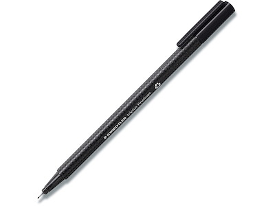 Fineliner, Sort, 0.3 mm, 1 stk, Staedtler Triplus 334