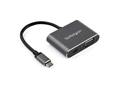 StarTech.com CDP2MDPVGA USB grafisk adapter 3840 x 2160 pixel Grå