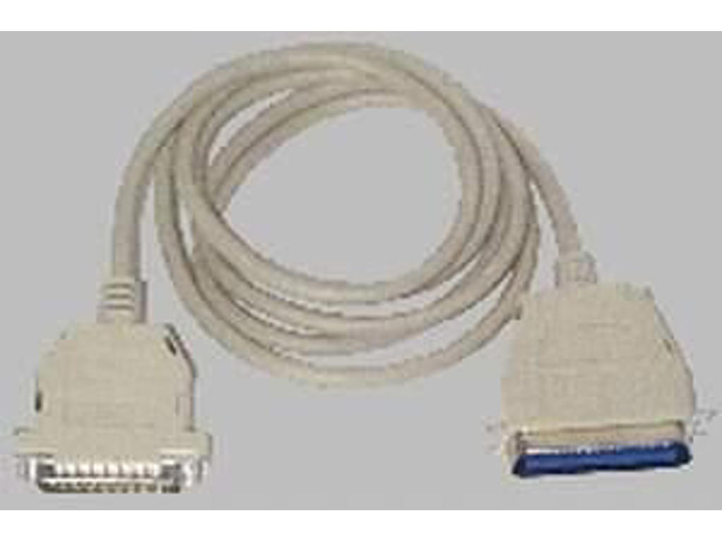 Lexmark Parallel 20' High Speed Bidirectional Cable parallelkabel Hvid 6 m
