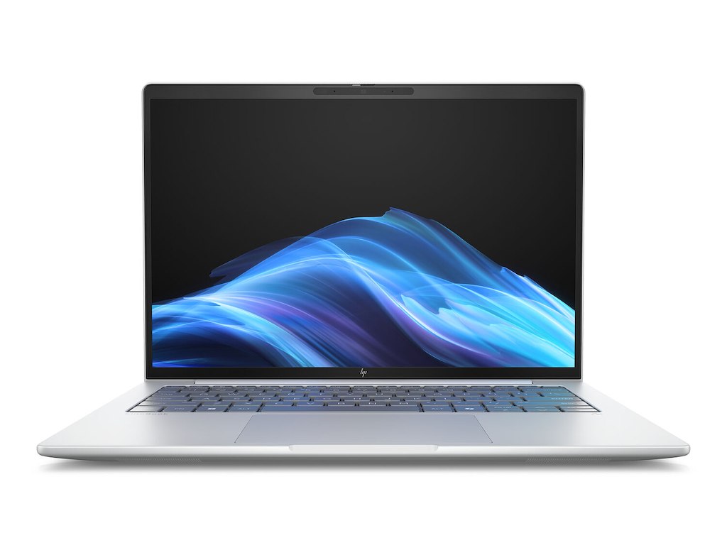 HP EliteBook 8 INC. Copilot+ PC Intel Core Ultra 5 228V Laptop 35,6 cm (14") WUXGA 32 GB LPDDR5x-SDRAM 512 GB SSD Wi-Fi 7 (802.11be) Windows 11 Pro Sølv