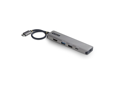 StarTech.com 164B-USBC-MULTIPORT dockingstation Ledningsført USB 3.2 Gen 2 (3.1 Gen 2) Type-C Grå