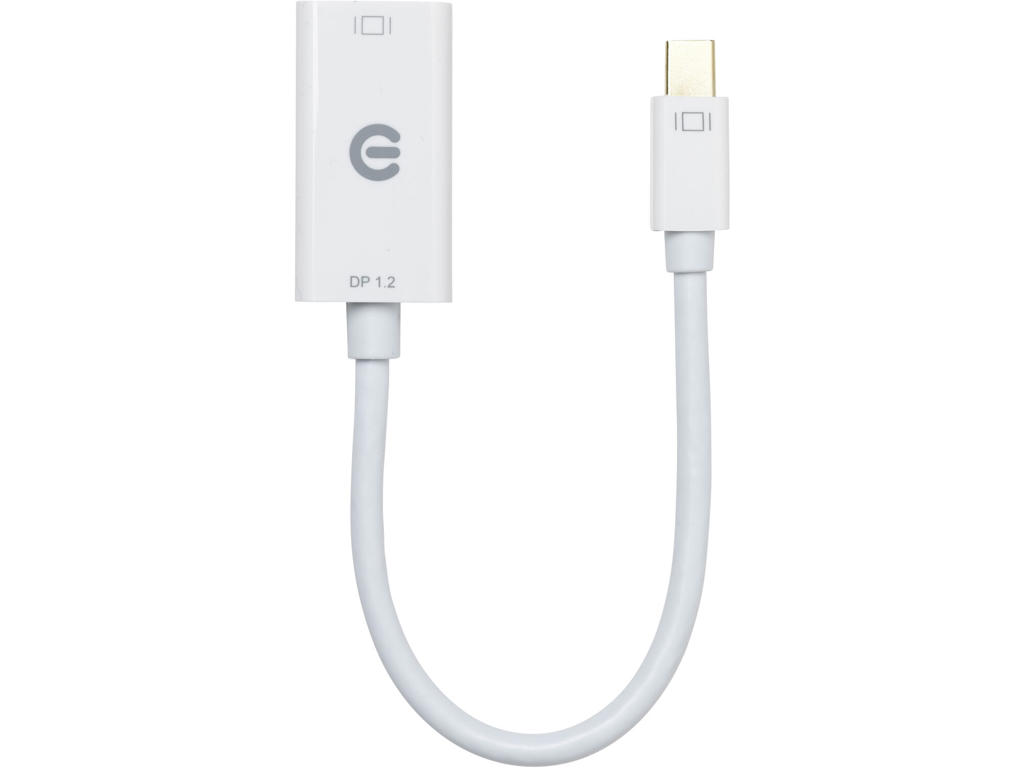 eSTUFF ES607801 videokabel adapter 0,15 m Mini DisplayPort HDMI Type A (Standard) Hvid