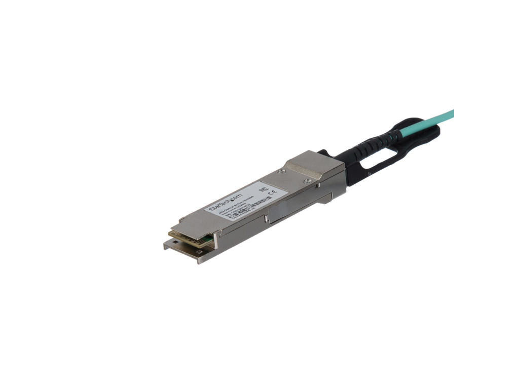 StarTech.com QSFPH40GAO15 InfiniBand og fiberoptisk kabel 15 m QSFP+ Sort