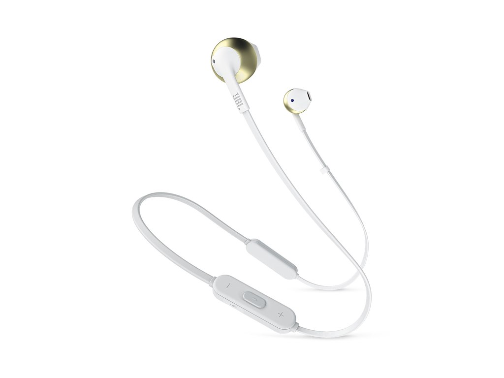 JBL Tune 205BT Headset Trådløs I ørerne Opkald/musik Bluetooth Champagne, Guld