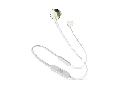 JBL Tune 205BT Headset Trådløs I ørerne Opkald/musik Bluetooth Champagne, Guld