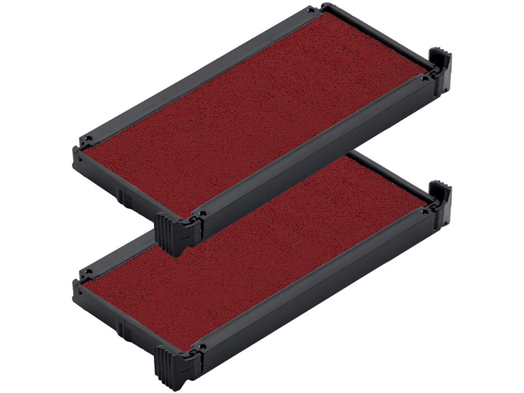 Stempelpude, 2 stk, Rød, 6/4915RD, Til Trodat 4915