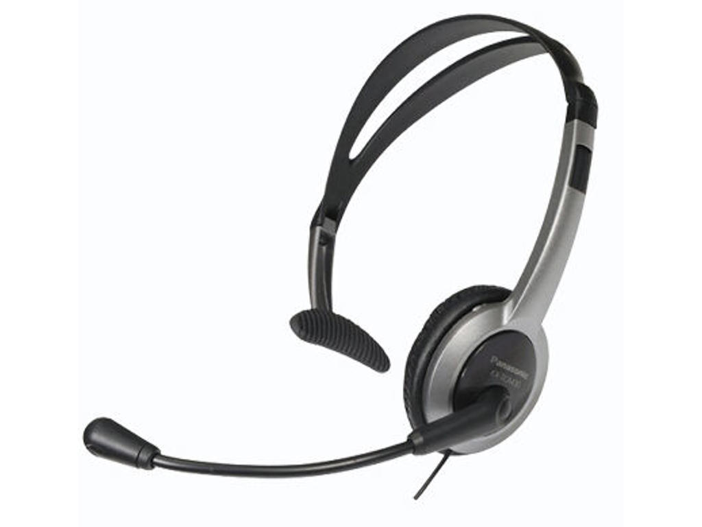 Panasonic RP-TCA430E-S hovedtelefoner/headset Ledningsført Kontor/Callcenter Grå