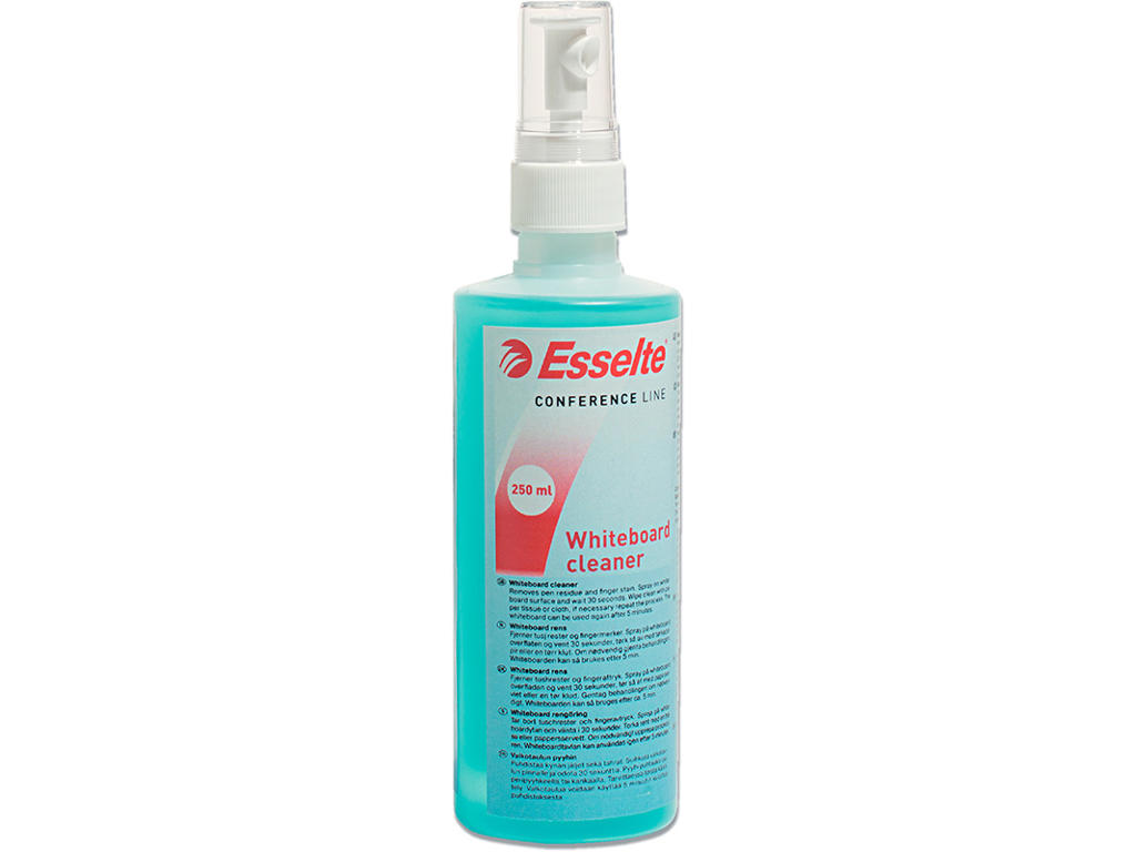 Rensespray, Til whiteboards, 250 ml, Med pumpe, Esselte 