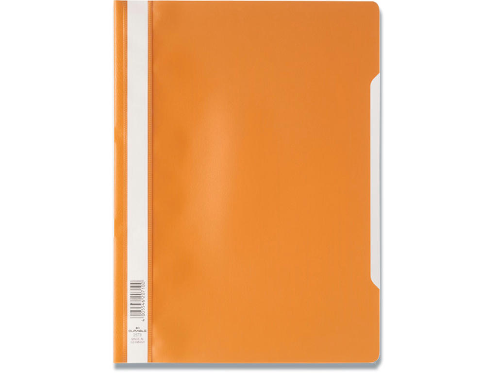 Tilbudsmappe, A4, Orange, 25 stk, Durable 
