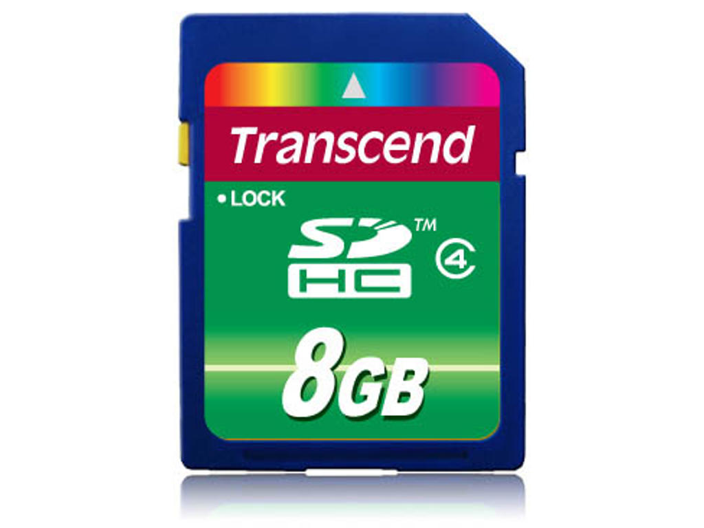 Transcend TS8GSDHC4 hukommelseskort 8 GB SDHC