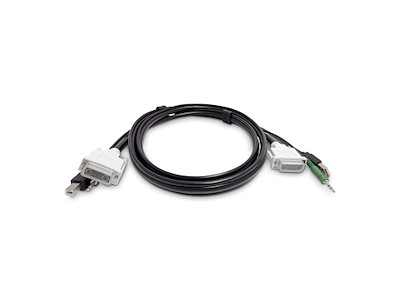 StarTech.com SKDVMMKVM06-TAA KVM-kabel Sort 1,8 m