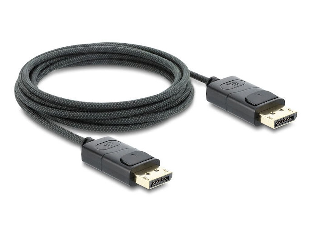 DeLOCK 81673 DisplayPort kabel 1 m Sort