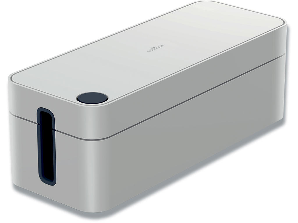 Kabelboks, 5 udtag, 406x156x139mm, Grå, Durable CAVOLINE BOX LARGE