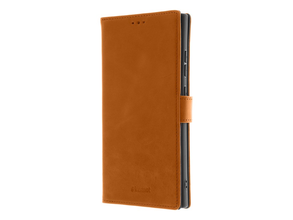 Insmat 650-3393 mobiltelefon etui 17,5 cm (6.9") Flipetui Brun
