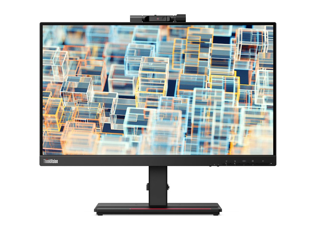 Lenovo ThinkVision T22v-20 LED display 54,6 cm (21.5") 1920 x 1080 pixel Fuld HD Sort