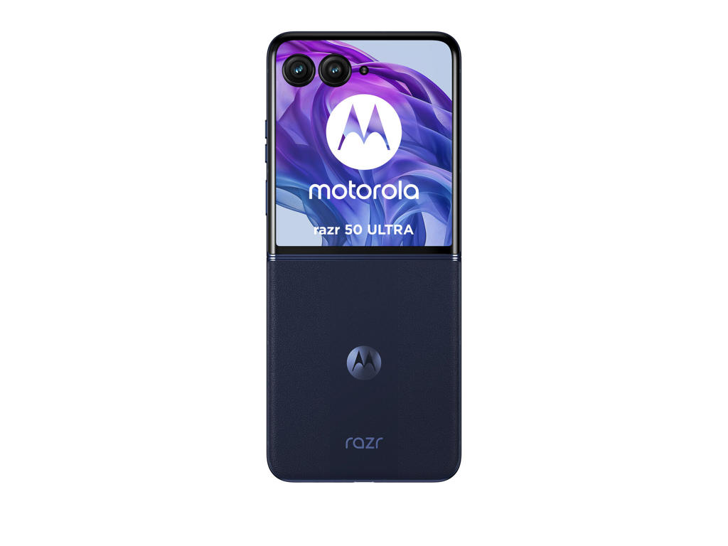 Motorola razr 50 Ultra 17,5 cm (6.9") Dual SIM Android 14 5G USB Type-C 12 GB 512 GB 4000 mAh Marineblå
