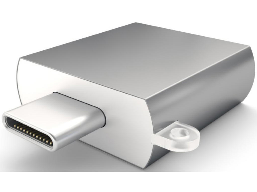 Satechi ST-TCUAM kabel kønsskifter USB C USB A Grå