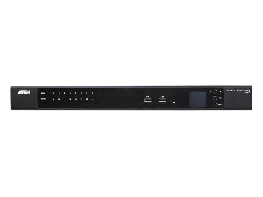 ATEN KG0016-AX-G KVM Switch Stativ-montering Sort