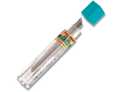 Blyantstifter, 0.7 mm, HB, 12 stifter, Pentel Hi-Polymer 50