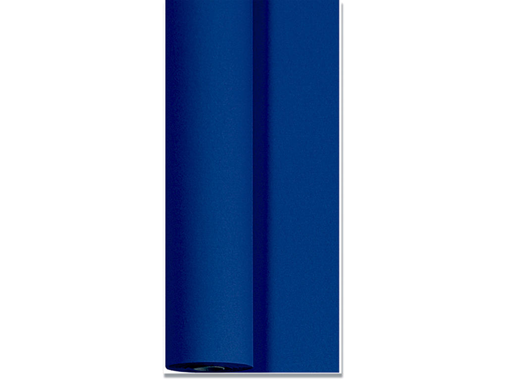 Borddug, Mørkeblå, 118cm x 25m, Tekstilagtig papir, Duni Dunicel