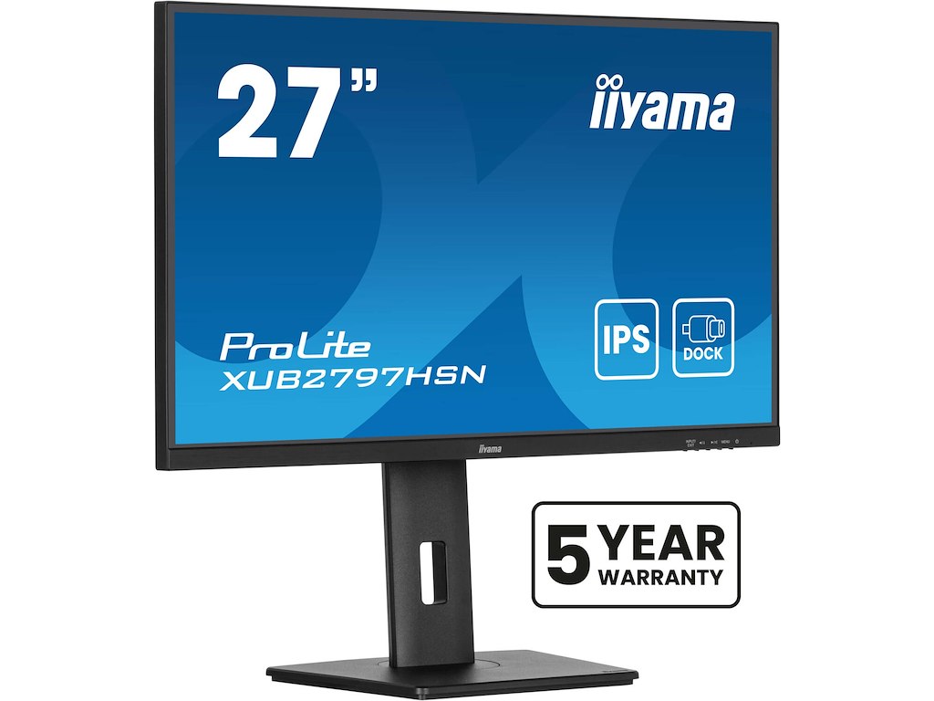 iiyama ProLite XUB2797HSN-B2 computerskærm 68,6 cm (27") 1920 x 1080 pixel Fuld HD LED Sort