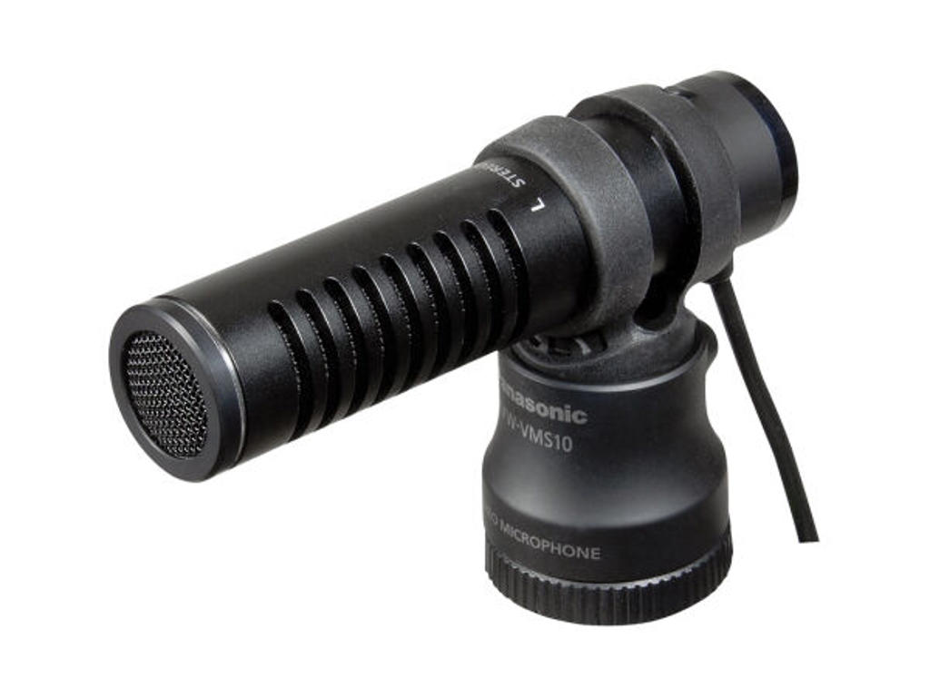 Panasonic VW-VMS10 Sort Mikrofon til digitalt videokamera