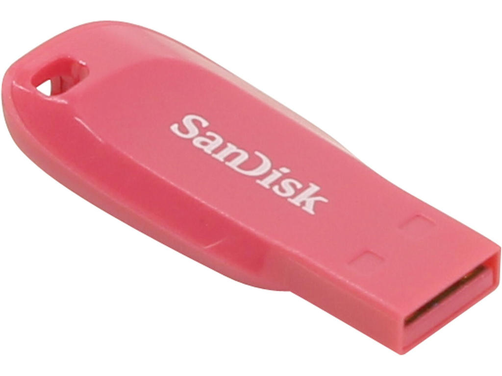 SanDisk Cruzer Blade 64 GB USB-nøgle USB Type-A 2.0 Lyserød