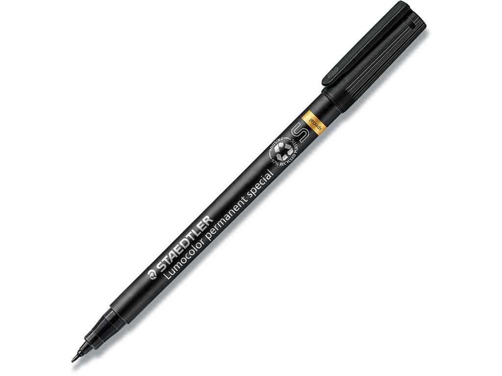 Special marker, Optiker, 0.4 mm, Sort, Staedtler Lumocolor 319 S