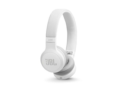 JBL Live 400BT Headset Kabel & trådløs Opkald/musik Bluetooth Hvid