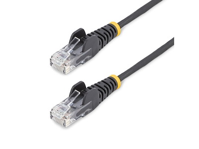 StarTech.com N6PAT1BKS netværkskabel Sort 0,3 m Cat6 U/UTP (UTP)