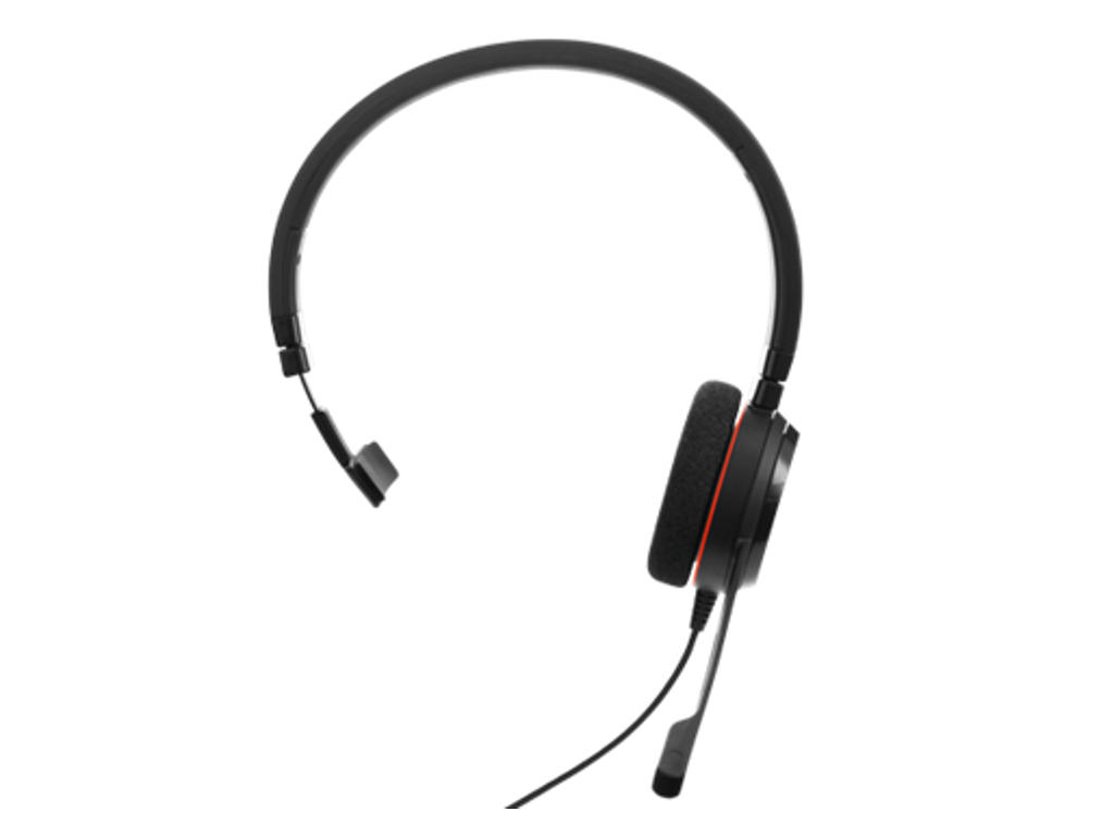 Jabra Evolve 20 Headset Ledningsført Kontor/Callcenter USB Type-A Sort