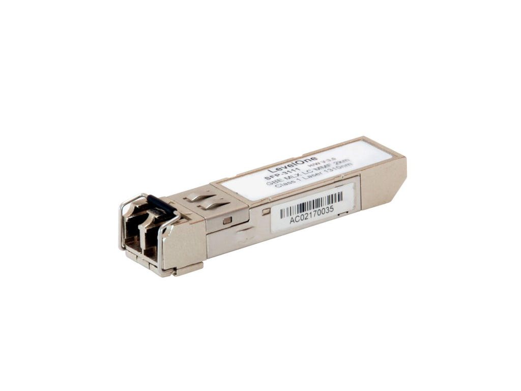 LevelOne SFP-3111 modul til netværksmodtager Fiberoptisk 1250 Mbit/s 1310 nm