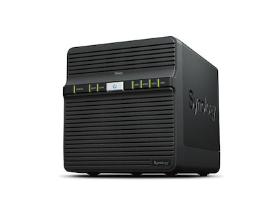 Synology DS423 NAS Realtek RTD1619B 2 GB DDR4 48 TB HDD DiskStation Manager Sort