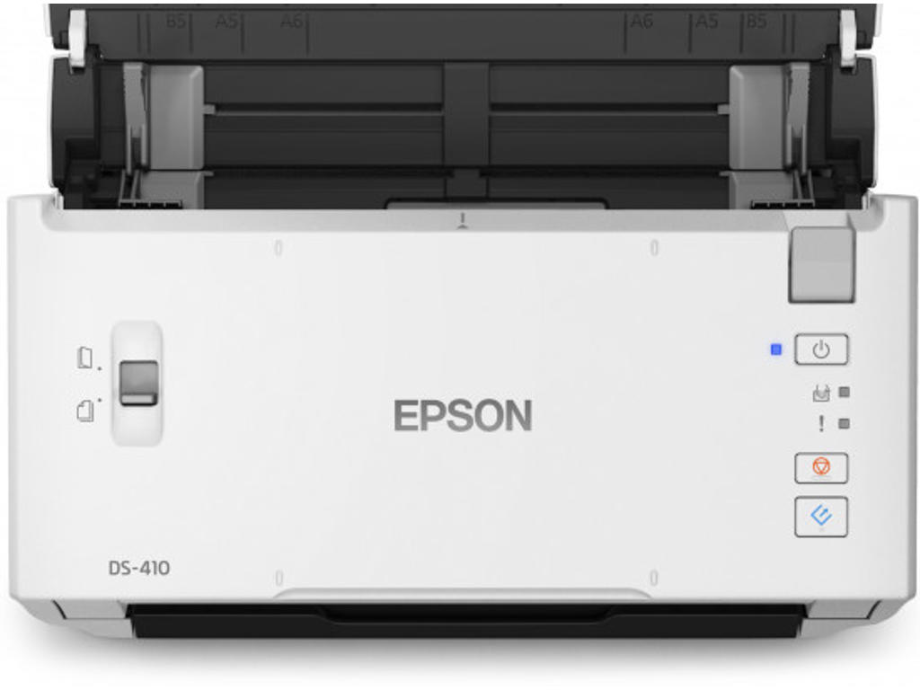 Epson WorkForce DS-410 Skanner med papir-tilførsel 600 x 600 dpi A4 Sort, Hvid