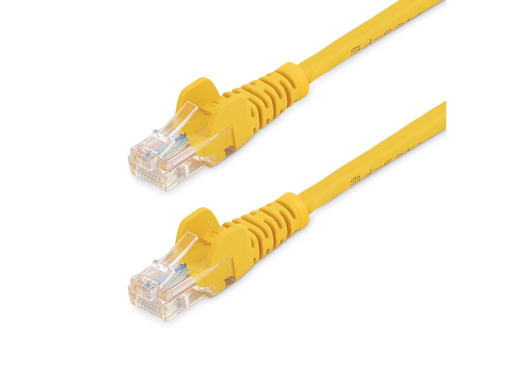 StarTech.com 45PAT10MYL netværkskabel Gul 10 m Cat5e U/UTP (UTP)