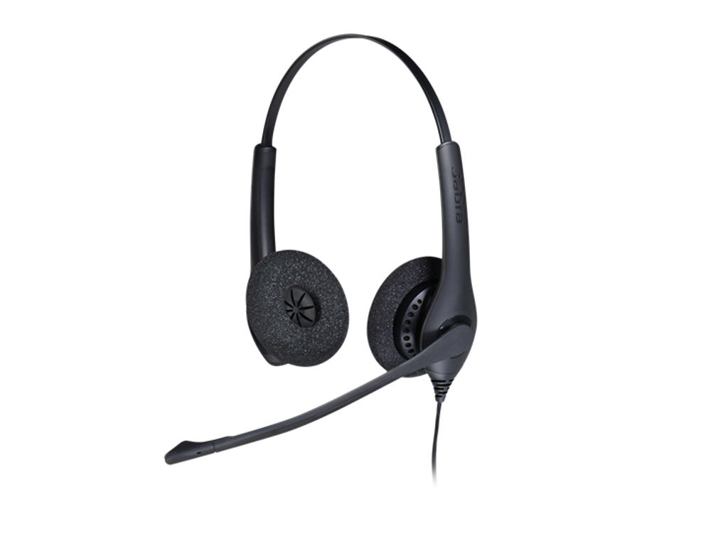 Jabra Biz 1500 Headset Ledningsført Kontor/Callcenter Bluetooth Sort
