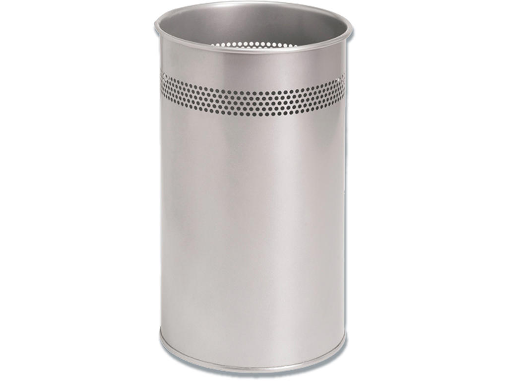 Papirkurv, Sølv, 21 liter, Metal mesh, Twinco Twin 