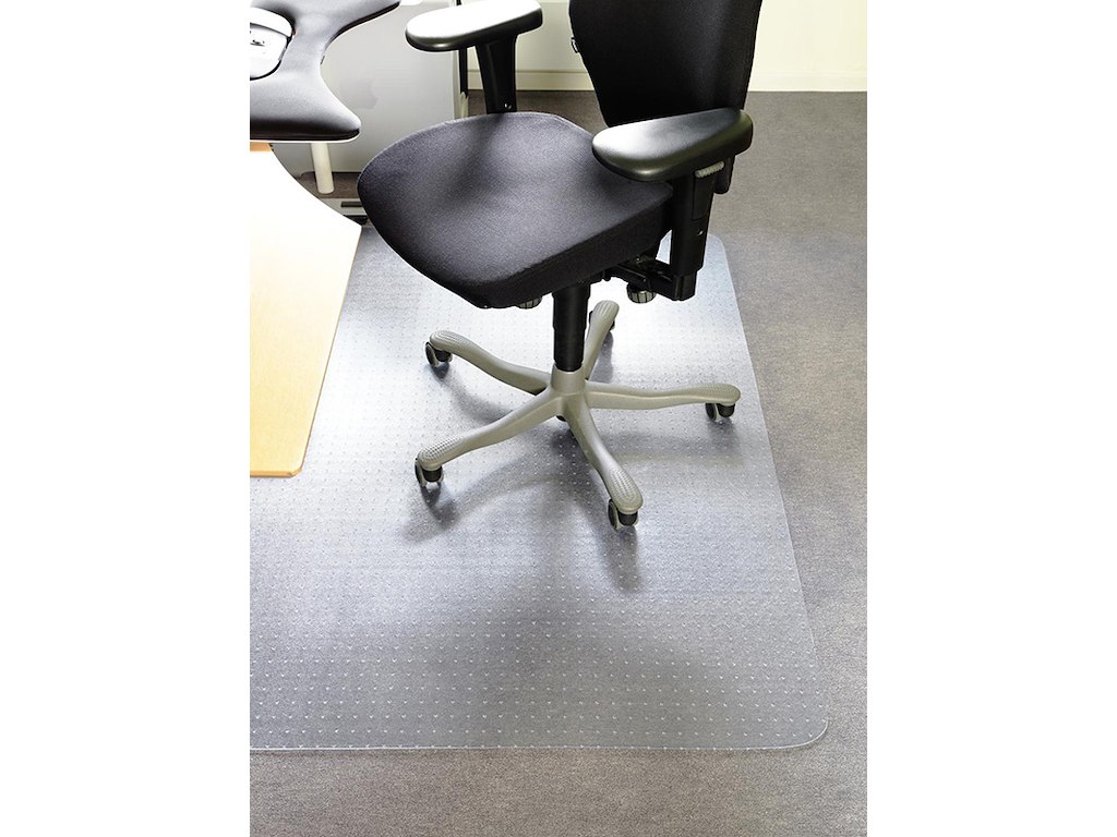 Stoleunderlag, Transparent, Med pigge, 120x150 cm, Matting Standard 