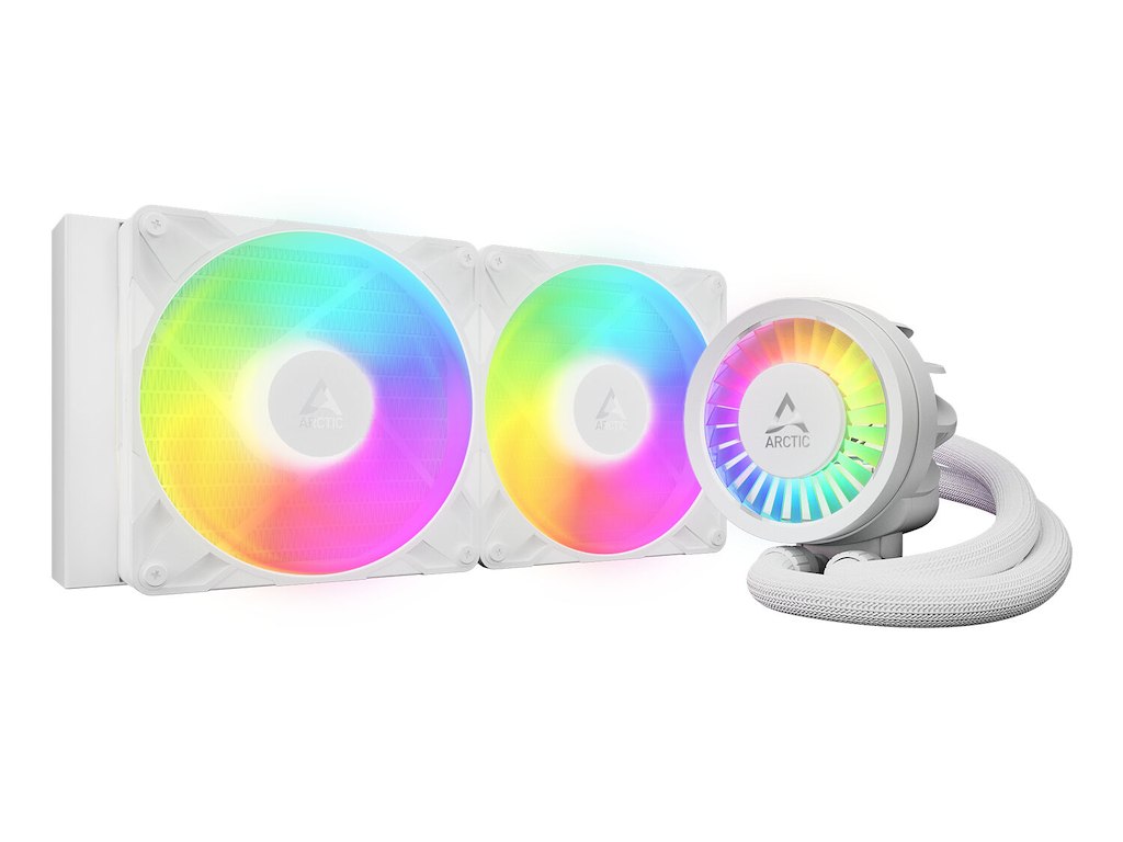 ARCTIC Liquid Freezer III Pro 280 A-RGB (White) Processor Alt-i-en væskekøler 12 cm Hvid 1 stk