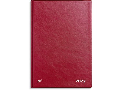 Kalender, 2027, City Diplomat Uge, 1 uge pr. opslag, Rød, Mayland