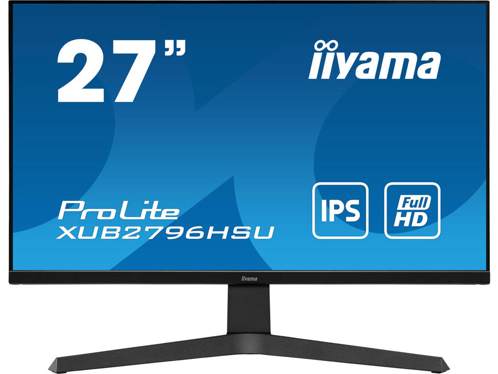 iiyama ProLite XUB2463HSU-B1 computerskærm 60,5 cm (23.8") 1920 x 1080 pixel Fuld HD LED Sort