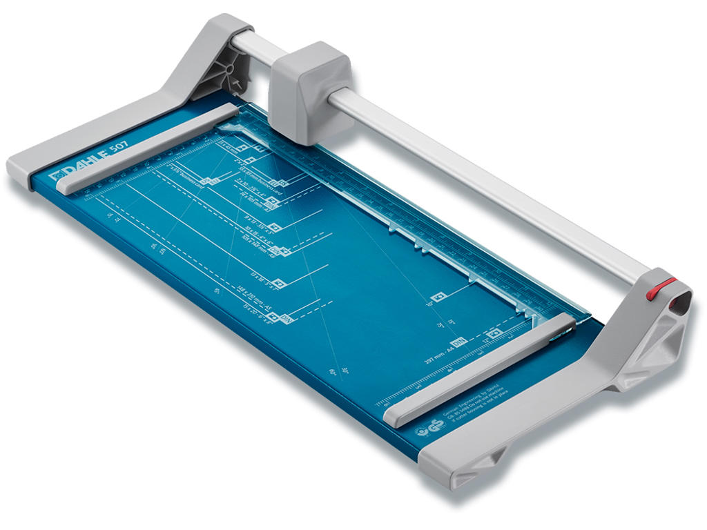 Skæremaskine, Med rulleskær, A4, 7 ark, Dahle 507