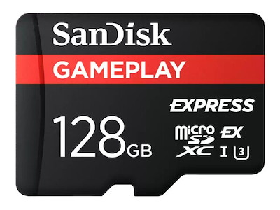SanDisk GamePlay Express microSD 128GB UHS-I