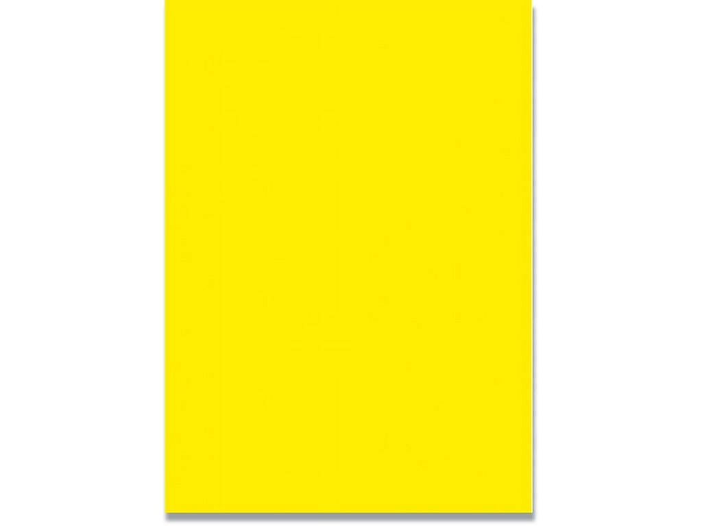 Karton, 50x70 cm, 260 g/m², Neongul, 1 ark
